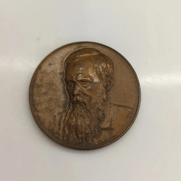 Classics of Russian Literature Bronze Medallions - Picture 4 of 11